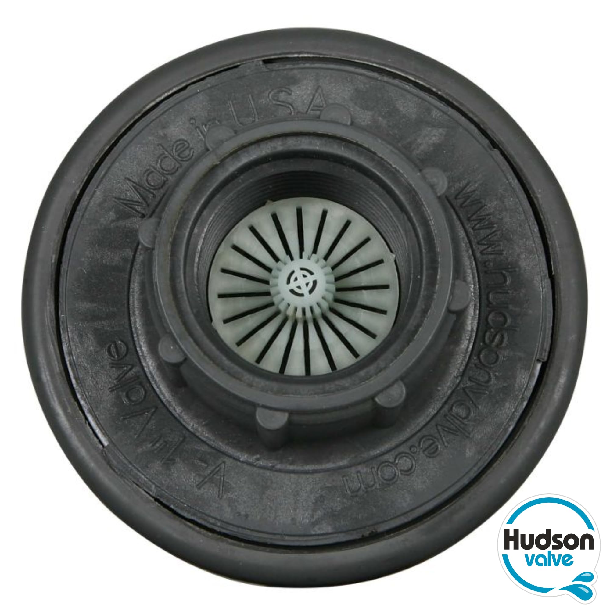 Hudson Valve Float Valve side view showing connection