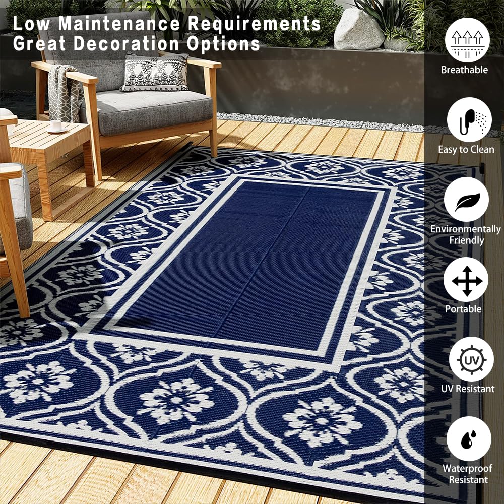 HUGEAR rug in outdoor concert setting