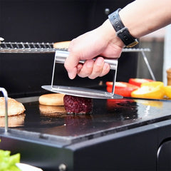 HULISEN Burger Press with grip handle