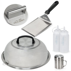 HULISEN Smashed Burger Kit complete set including burger press and spatula