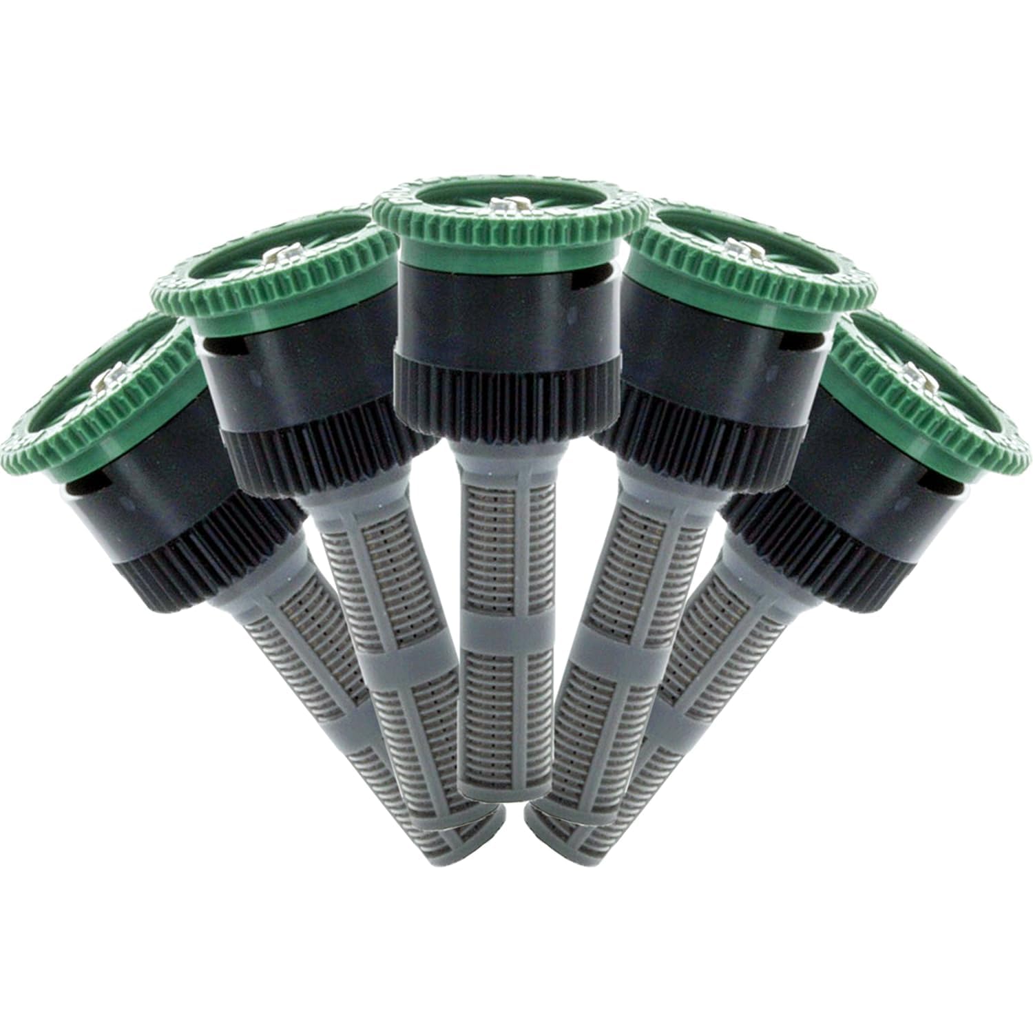 Hunter 12-A PRO Adjustable Spray Nozzle front view with green finish