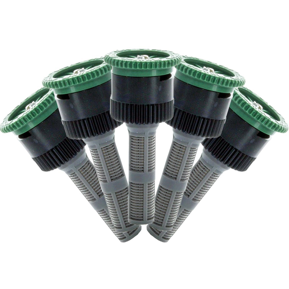 Hunter 12-A PRO Adjustable Spray Nozzle front view with green finish
