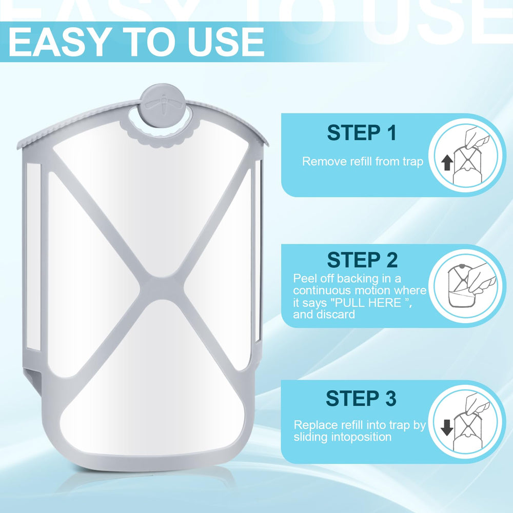 Husaco insect trap cartridge installed in a trap