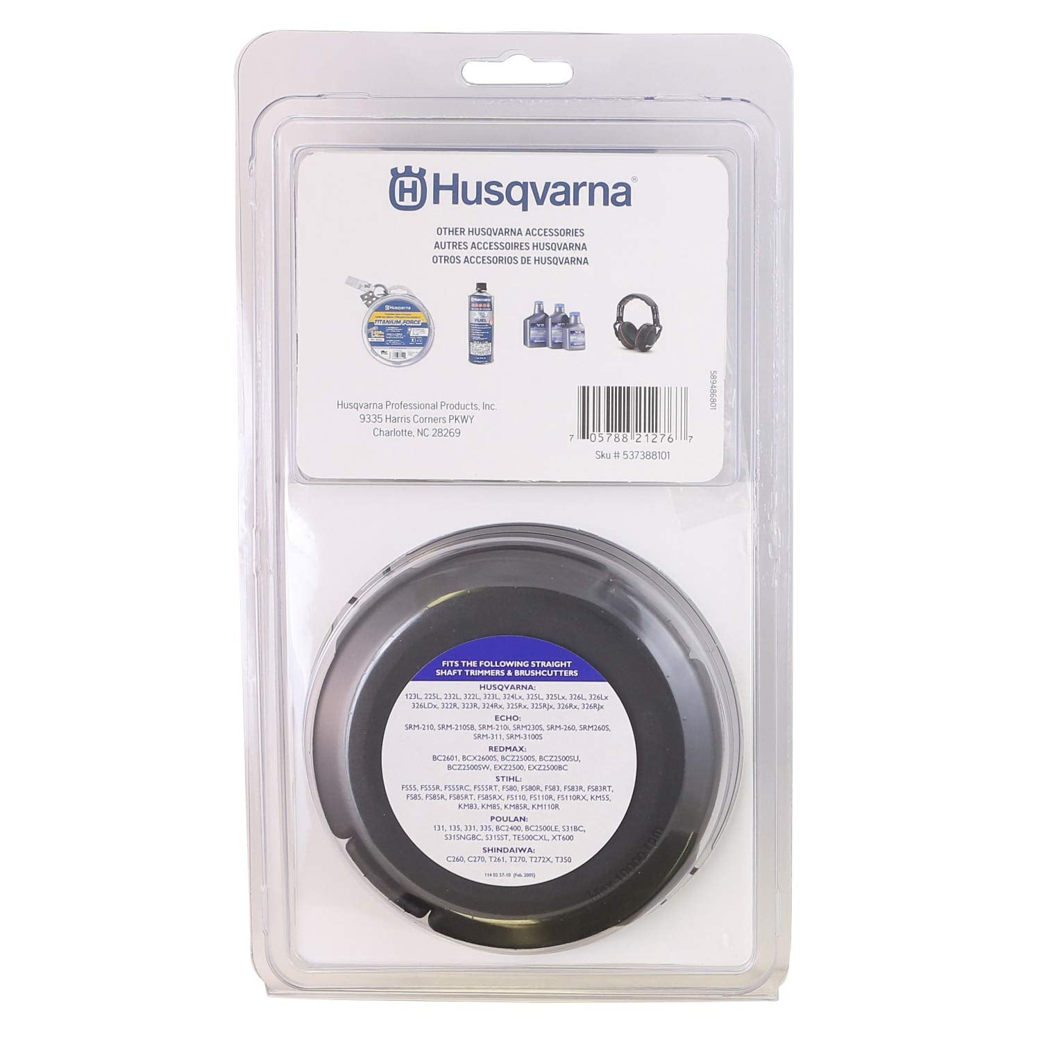 Husqvarna T35 Trimmer Head with pre-wound Titanium Force line