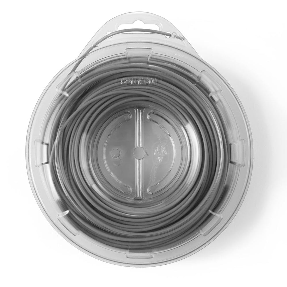 Husqvarna Titanium Force 140-Foot Trimmer Line spool with packaging