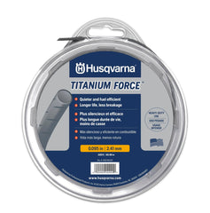 Husqvarna Titanium Force String Trimmer Line 0.095-Inch front view