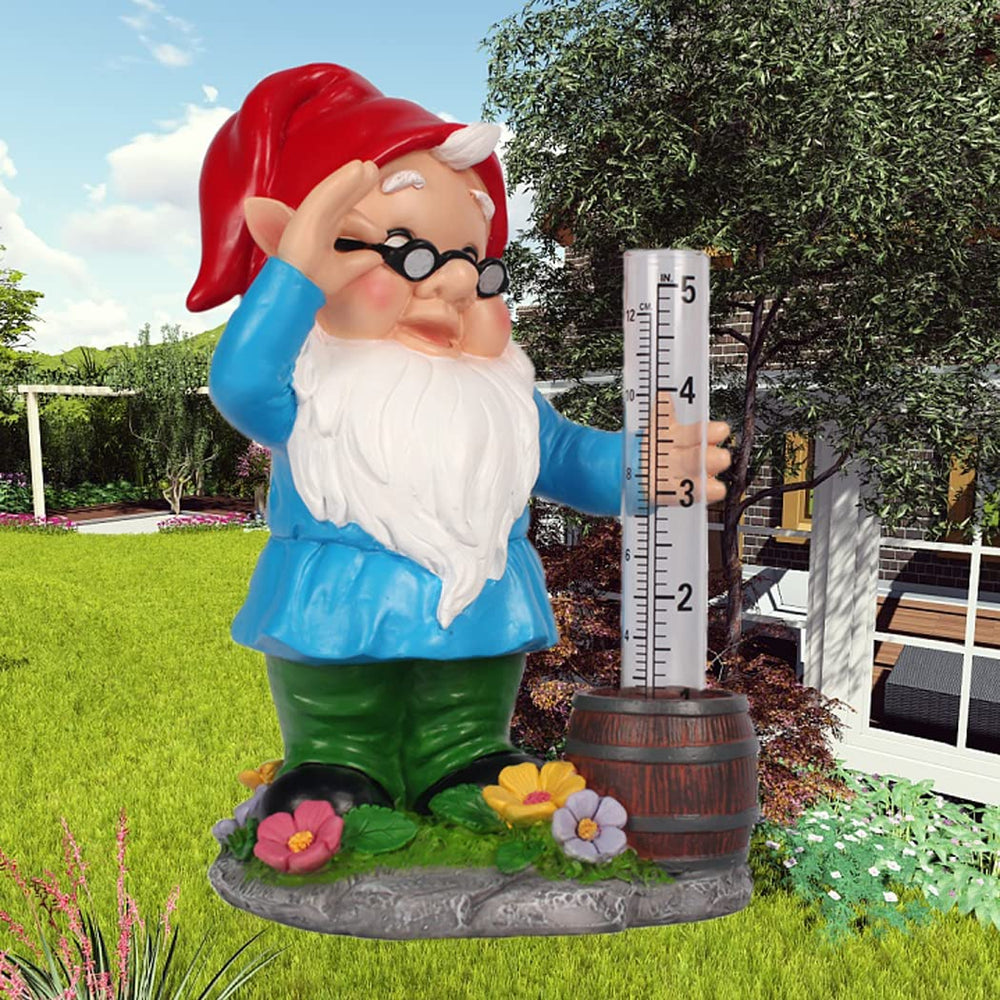 HUTNUOY glass rain gauge replacement tube outdoors