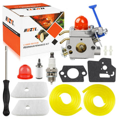 HUZTL 128LD Carburetor front view with included tools