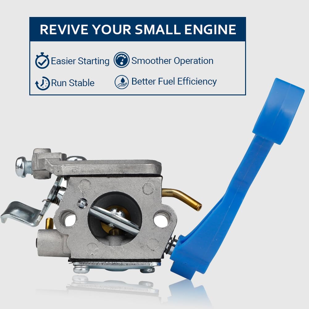 HUZTL carburetor side view for Husqvarna models