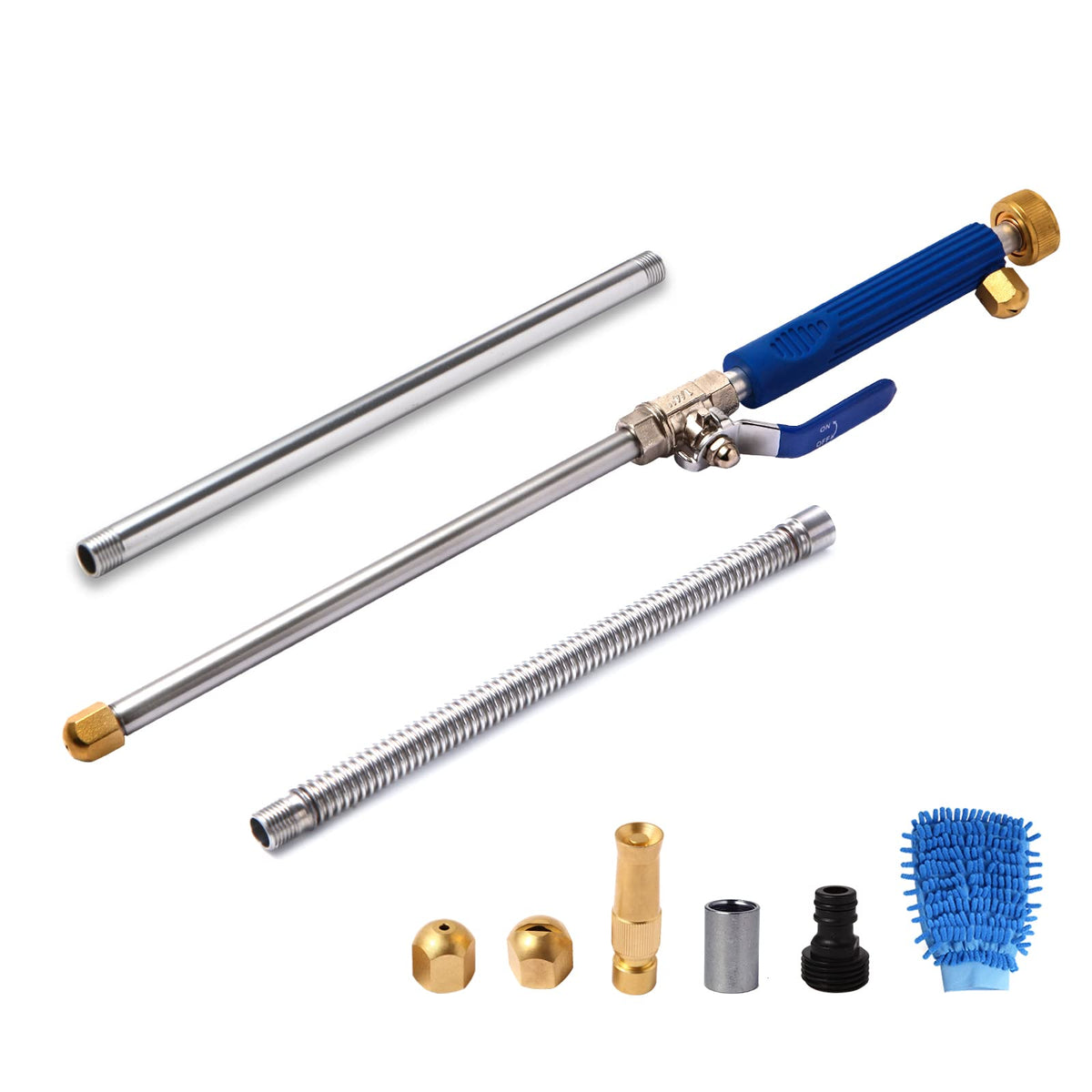 Hwylizg High Pressure Power Washer Wand, 39-inch, blue