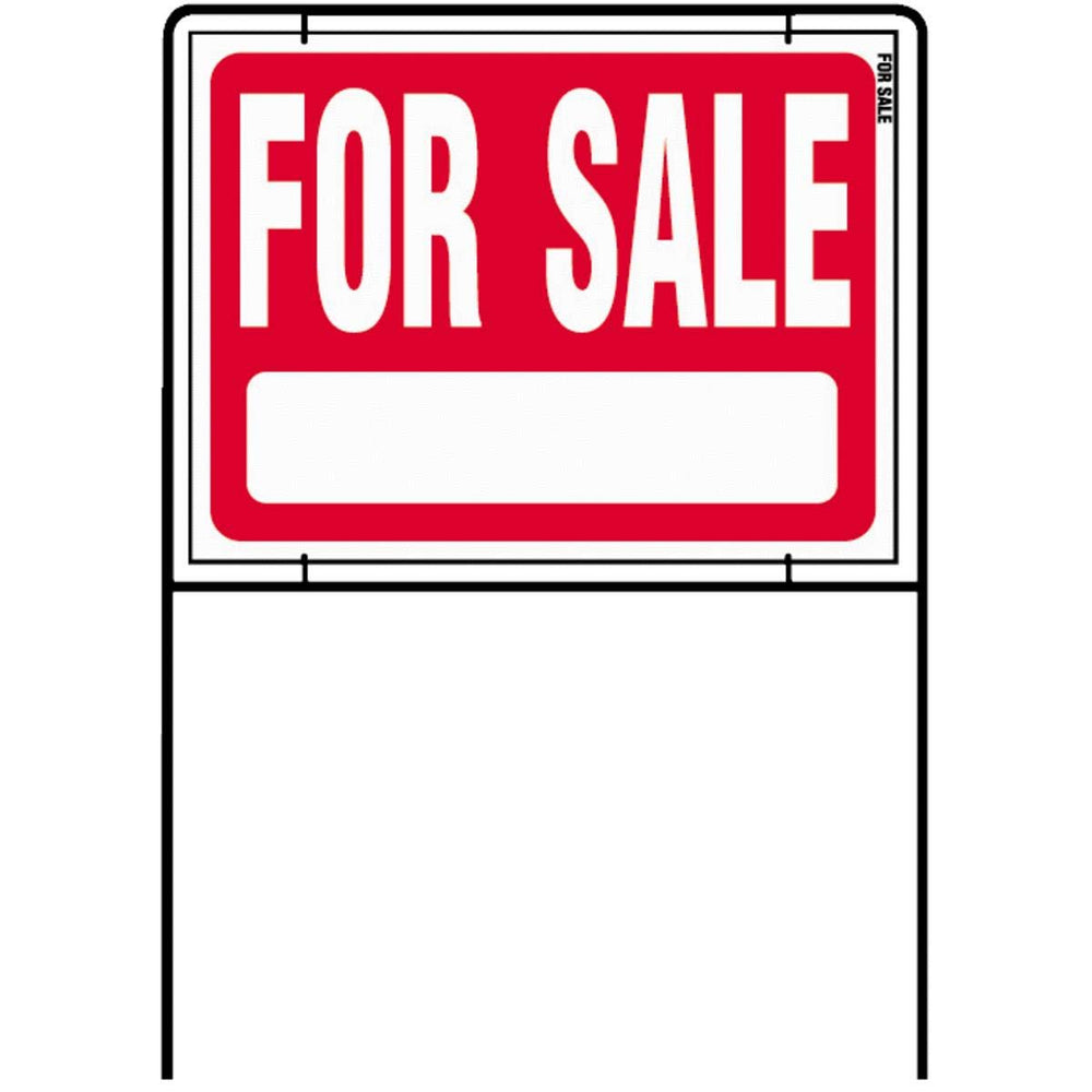 Hy-Ko FOR RENT Sign 24x36 inches double-sided red and white