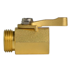 HYDRO MASTER Brass Shut Off Valve large ergonomic handle
