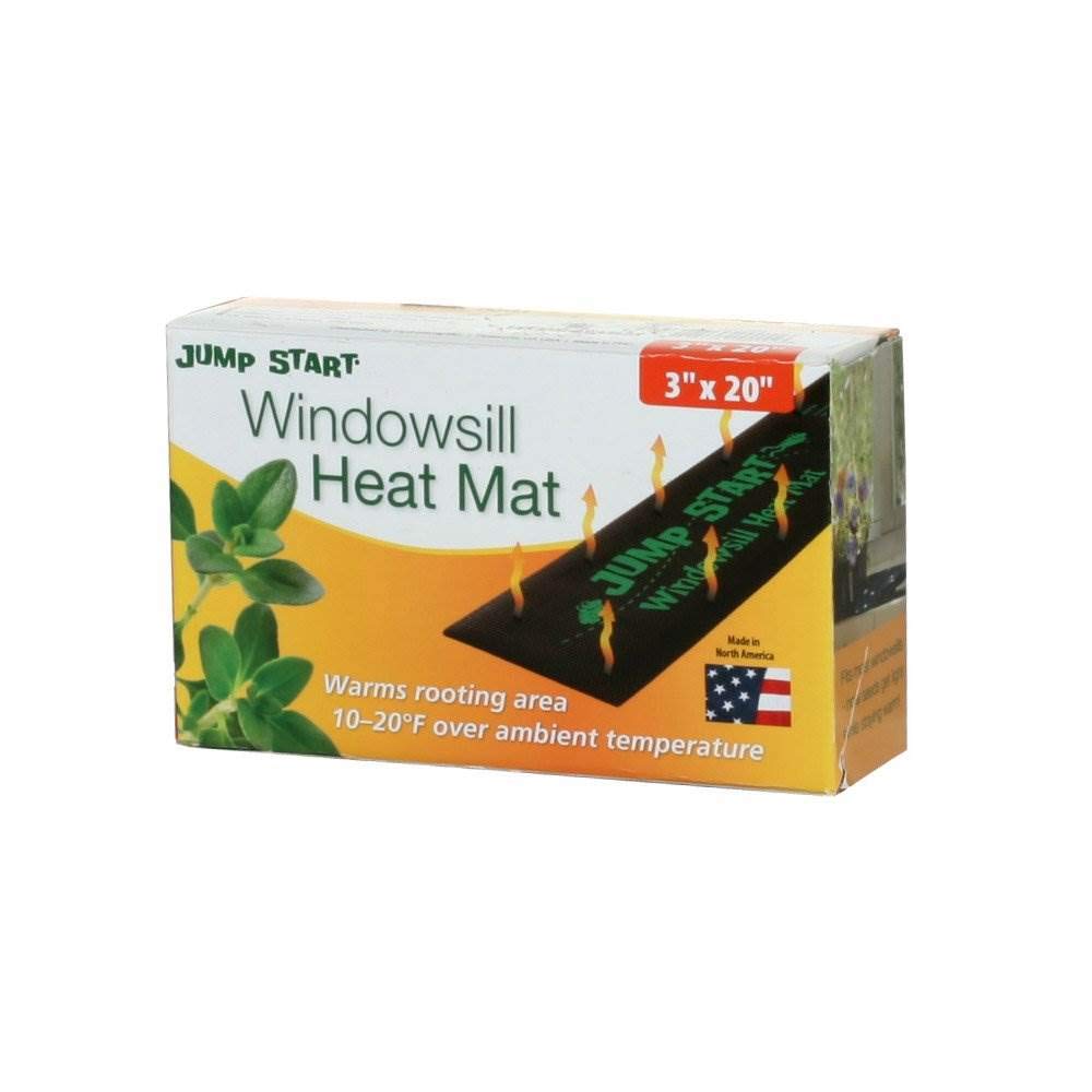 Hydrofarm Heat Mat displayed with seedlings