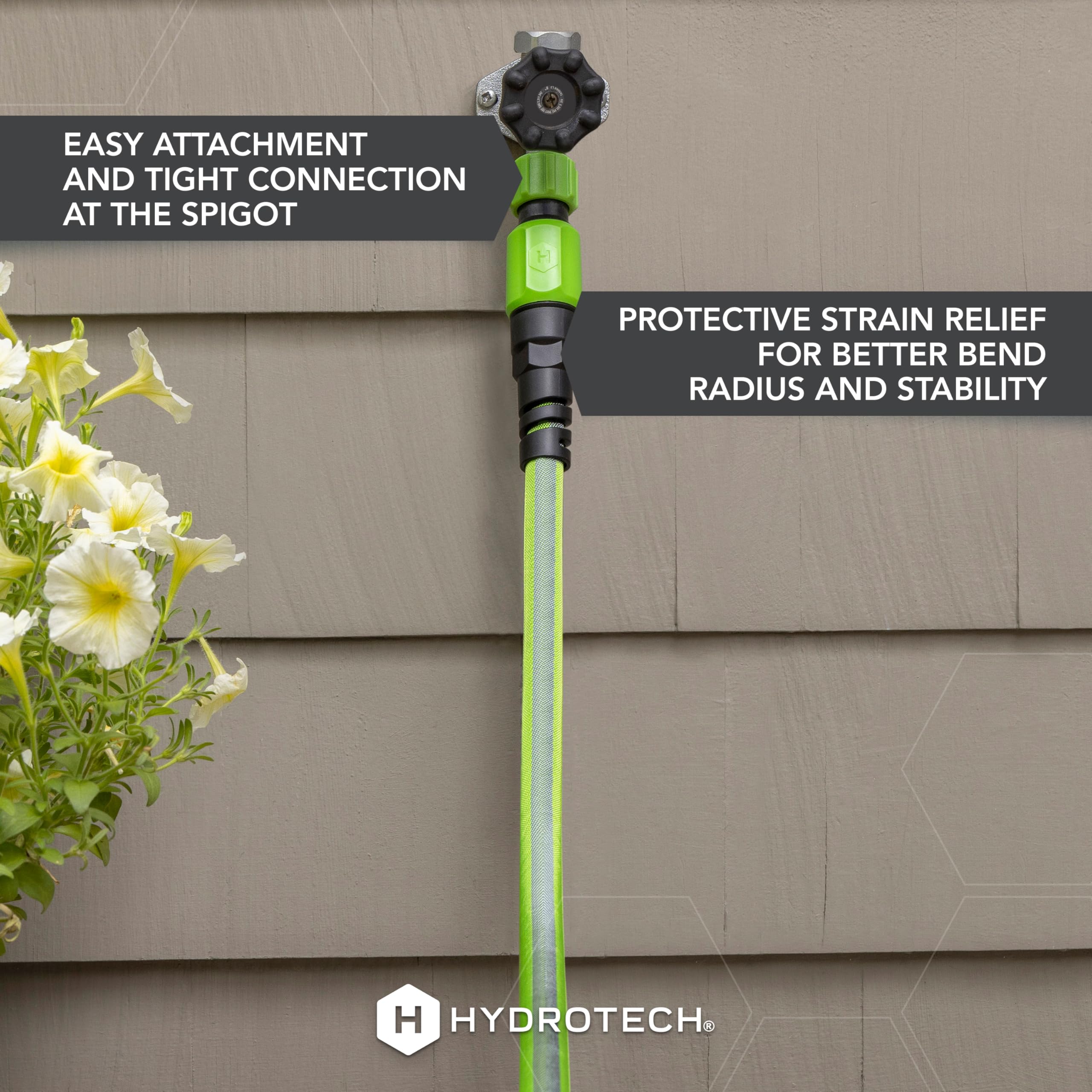 HydroTech FLATJACKET garden hose green colour
