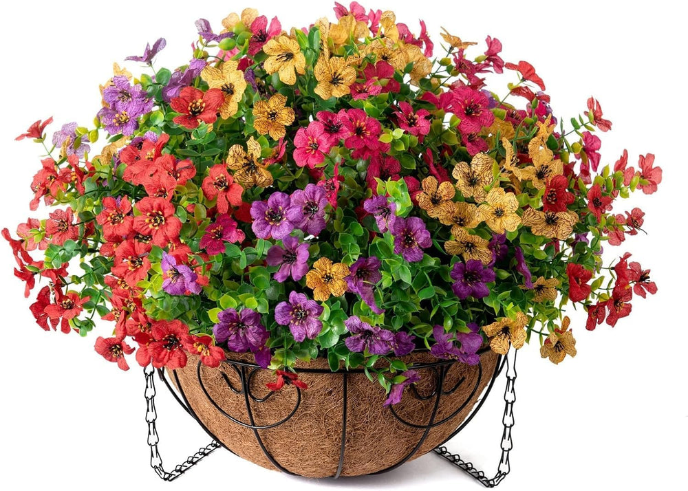 HyeFlora artificial flowers displayed indoors in a living room