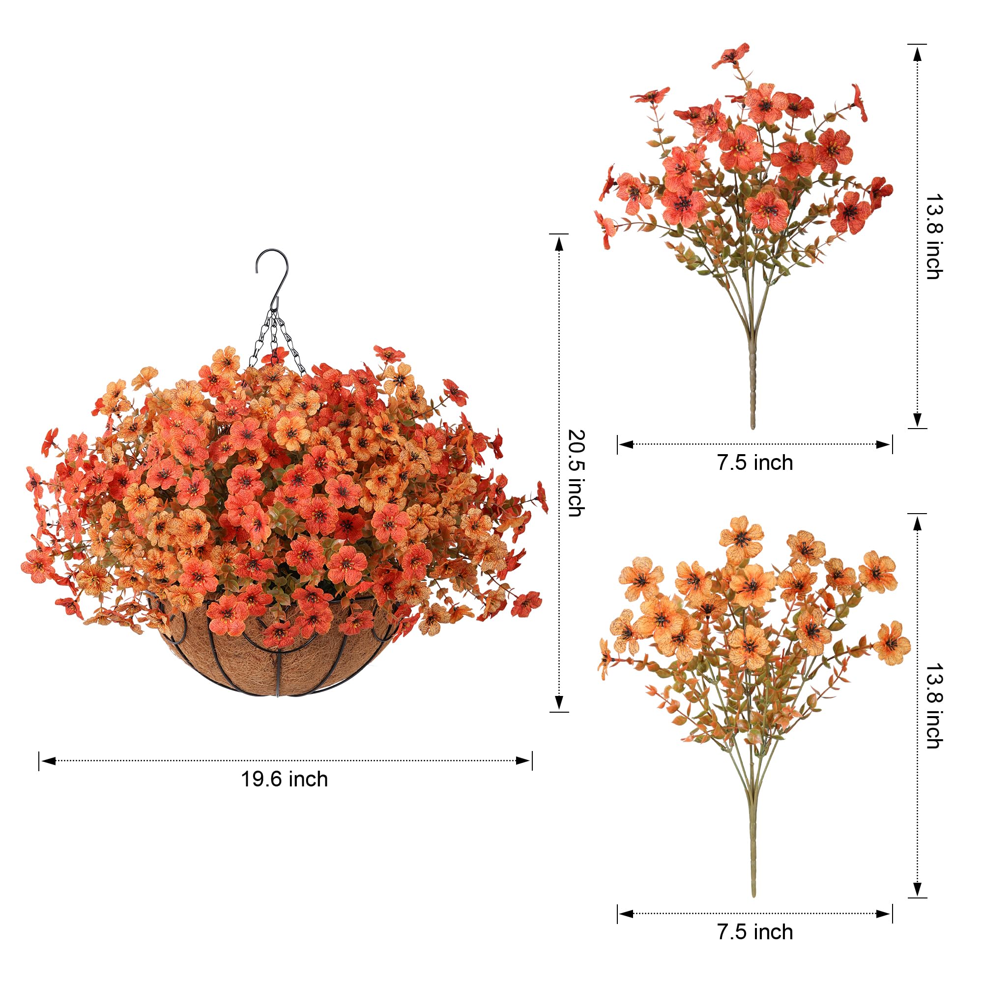 HyeFlora Hanging Planter in a garden setting