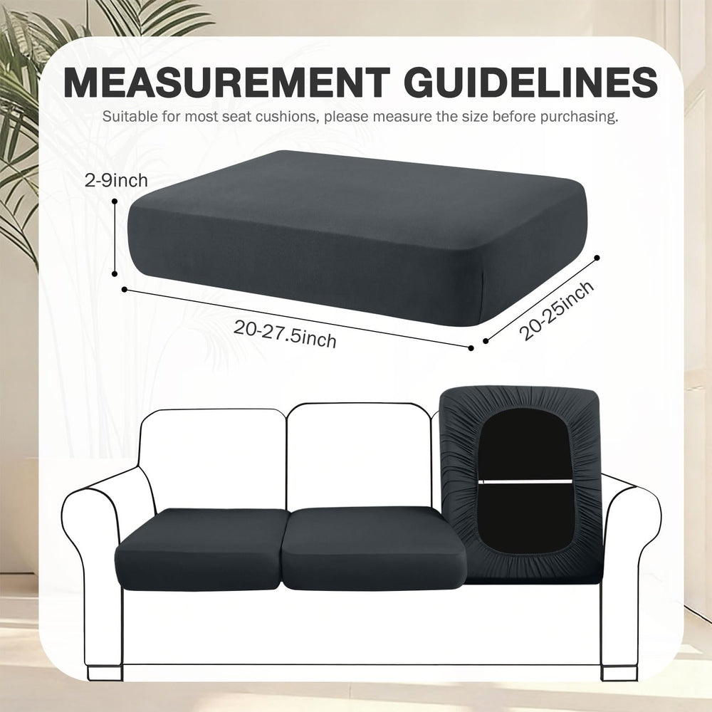 hyha 14Pcs Patio Cushion Covers displayed on outdoor sofa