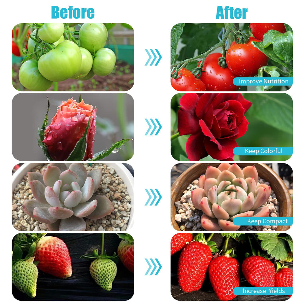 Hywyimlait Black Clip Grow Light back view
