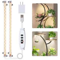 Hywyimlait LED Grow Light Strips 13 inch front view