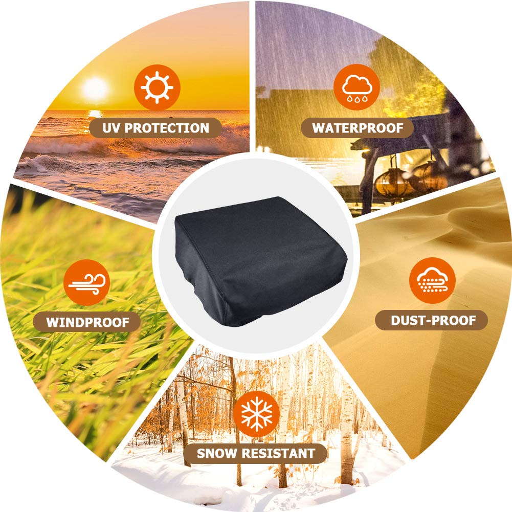 i COVER 17 inch griddle cover packaging with specifications