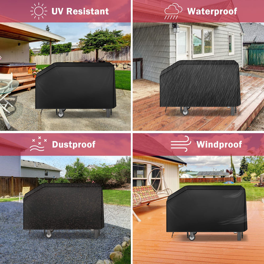 i COVER 28 inch griddle cover packaged for shipping