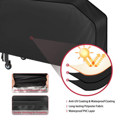 i COVER 28 inch griddle cover with drawstring closure