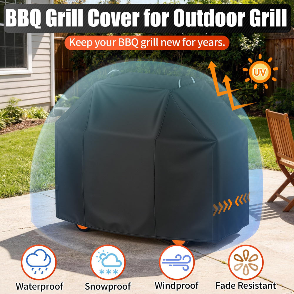 i COVER 60 inch grill cover packed neatly