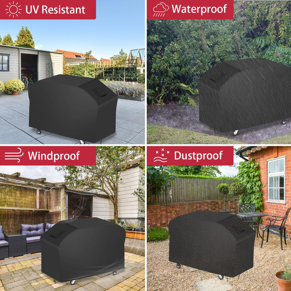 i COVER griddle cover in outdoor setting protecting grill