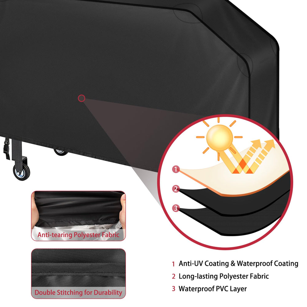 i COVER griddle cover with drawstring fastening for snug fit