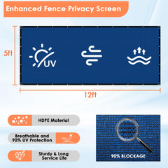 i COVER Privacy Screen blocking views in a garden