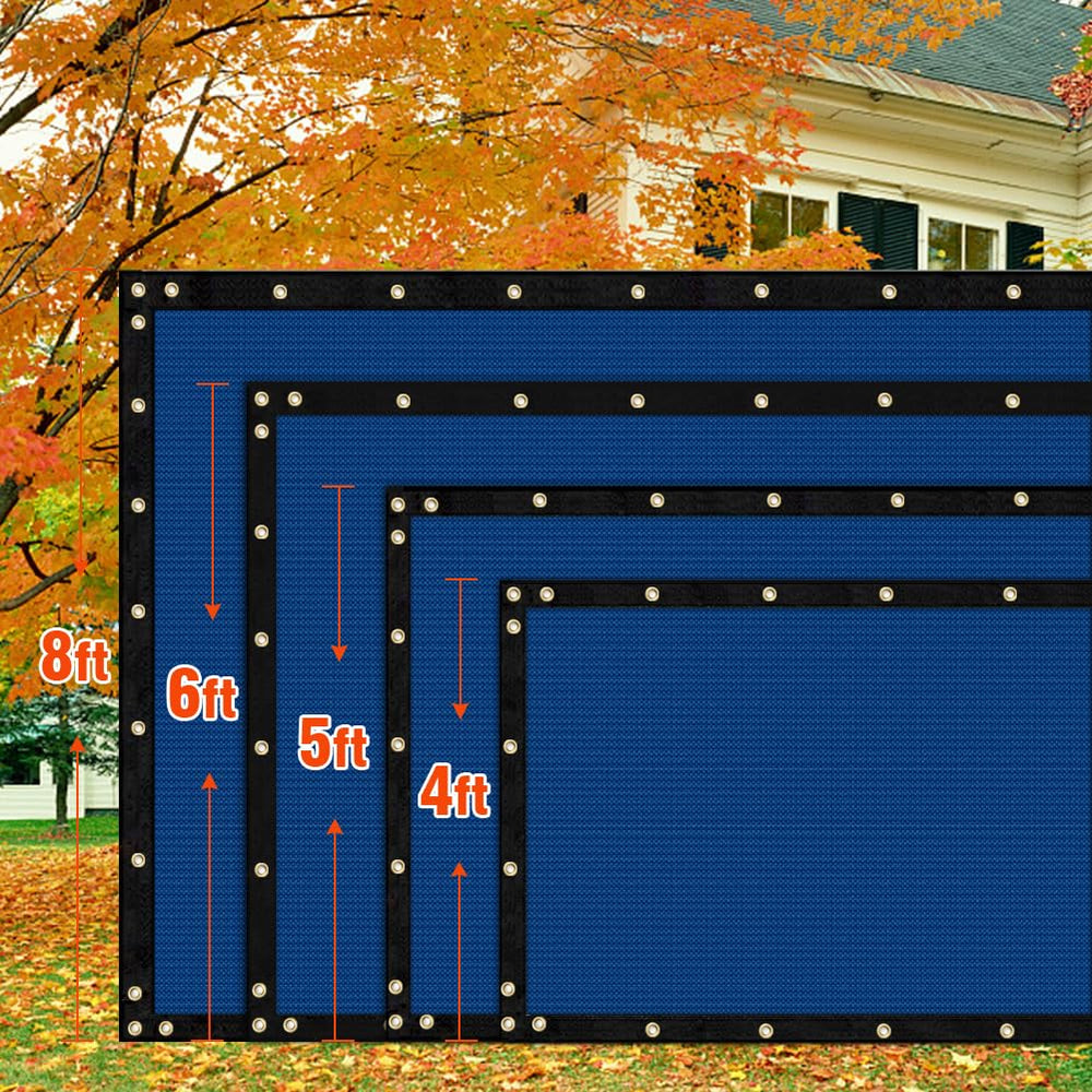 i COVER Privacy Screen Fence 4x12ft packaging and contents