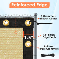 i COVER Privacy Screen Fence in outdoor setting