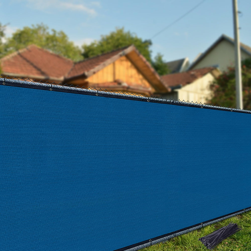 i COVER Privacy Screen Fence installed around a pool
