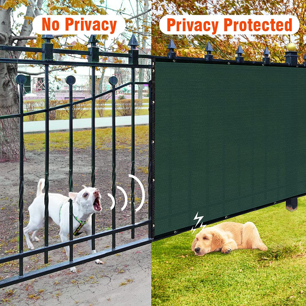 i COVER Privacy Screen Fence packaging and included accessories