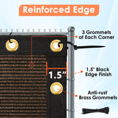 i COVER Privacy Screen Fence providing privacy in backyard setting