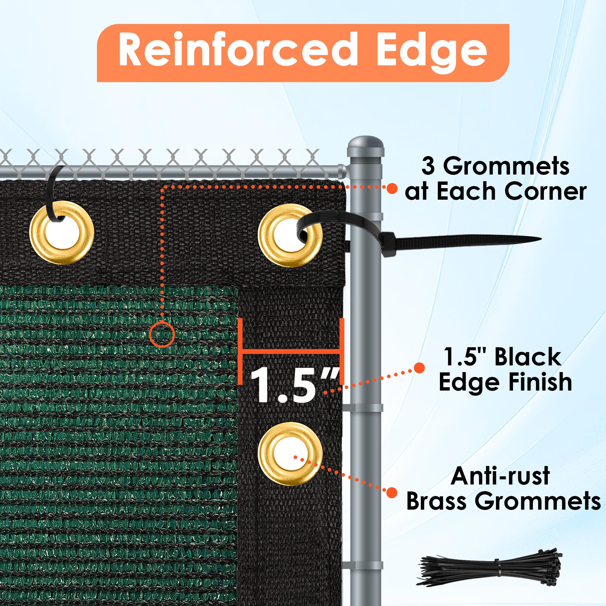 i COVER privacy screen providing shade in a garden setting
