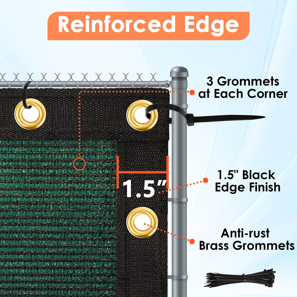 i COVER privacy screen providing shade in a garden setting