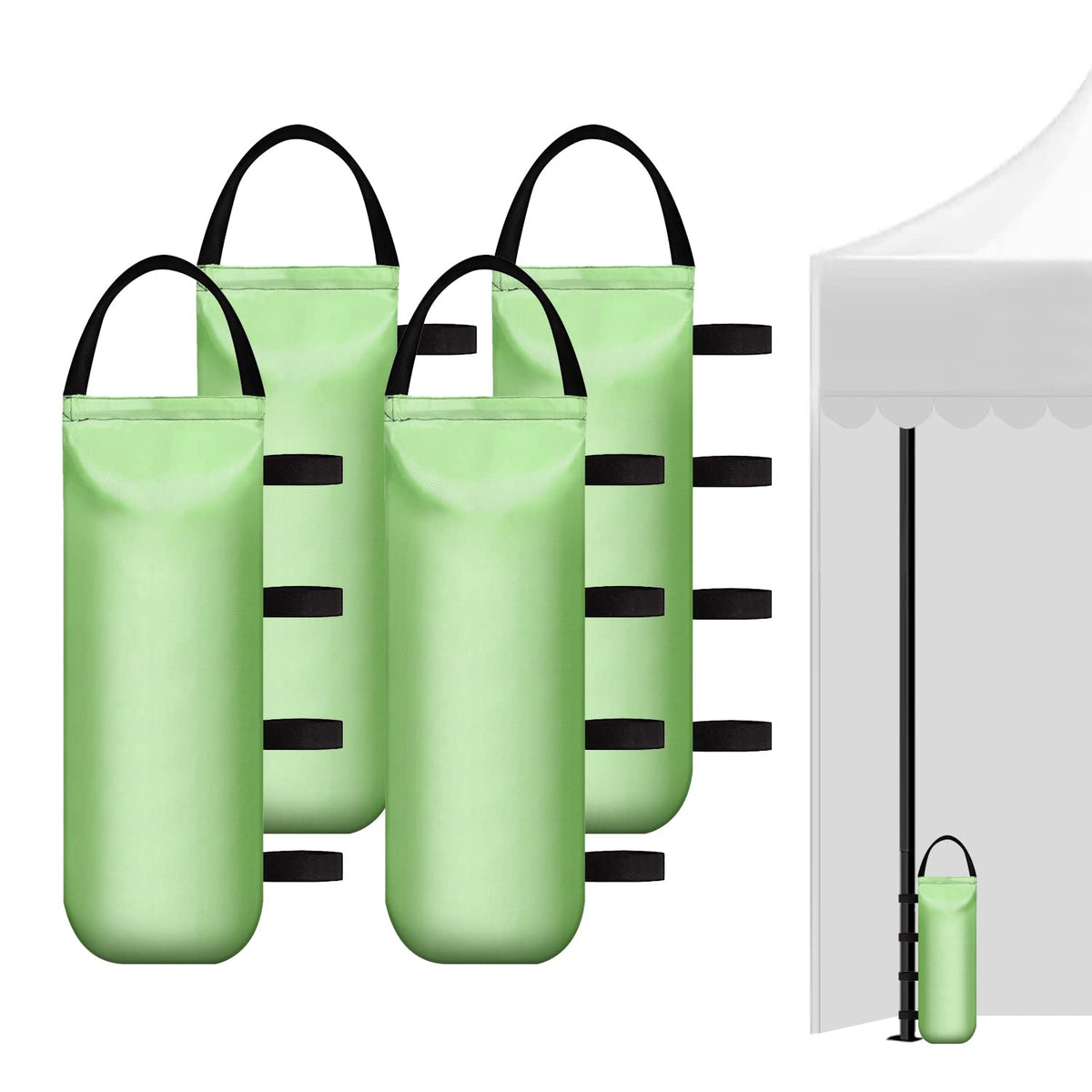 IALNAI 125 lbs Canopy Weights Sand Bags front view