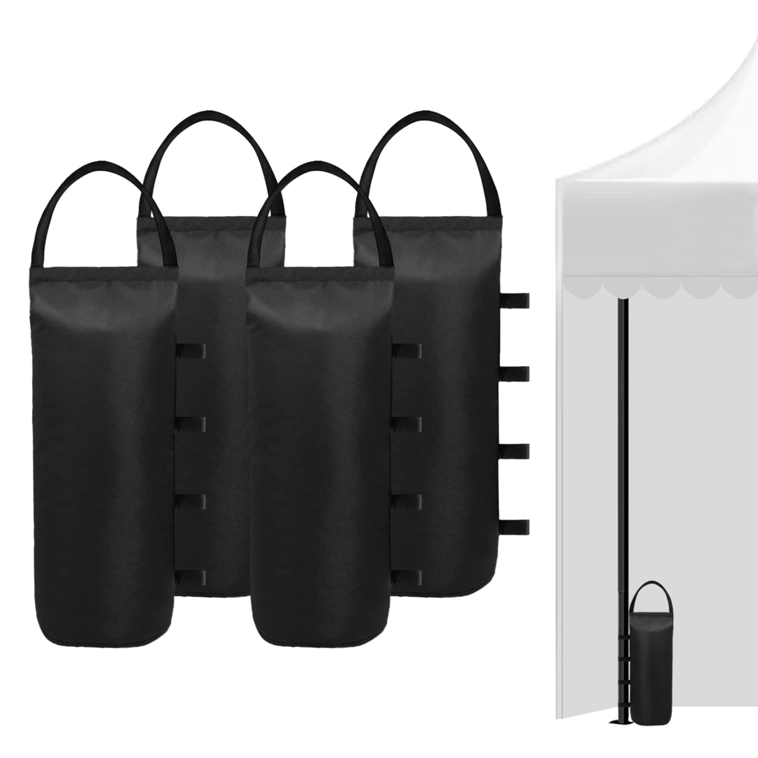 IALNAI Canopy Weights Sand Bags black front view