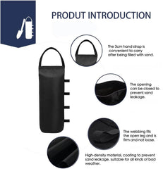 IALNAI Canopy Weights Sand Bags on a tent leg