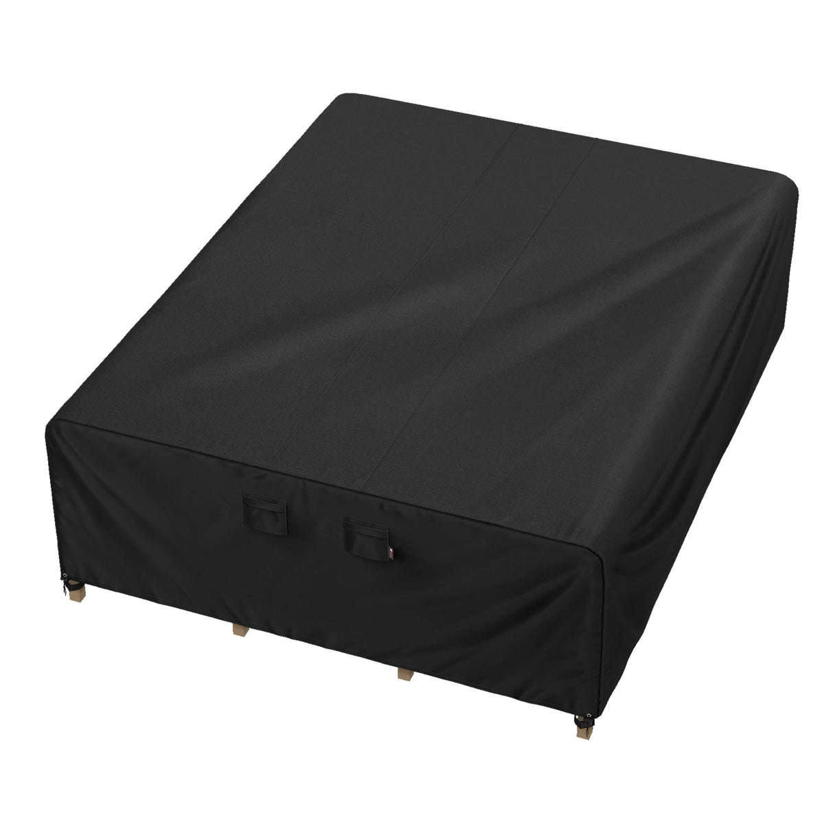 iBirdie Outdoor Patio Furniture Cover black front view