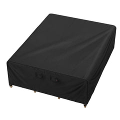 iBirdie Outdoor Patio Furniture Cover black front view