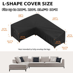 iBirdie sectional cover showing waterproof tape seams detail