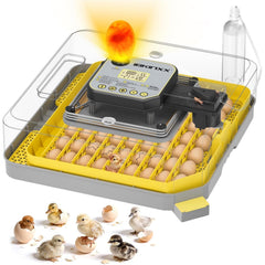 IBKINXX Incubator 48 Egg Capacity side view