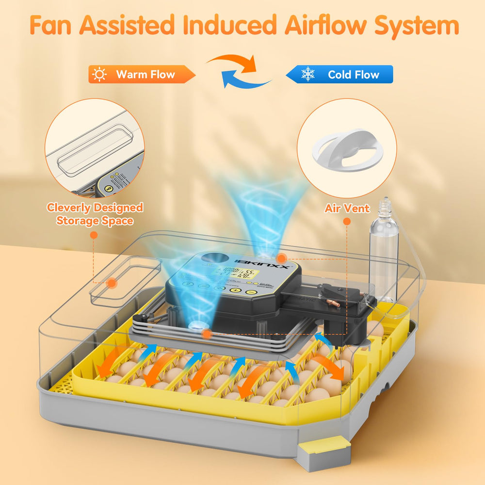 IBKINXX Incubator external water inlet for easy refilling