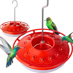 iBorn Hummingbird Feeder red model front view
