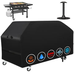 iCOVER 36-inch Griddle Cover front view in charcoal