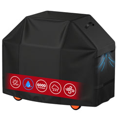 iCOVER 58 Inch BBQ Grill Cover front view