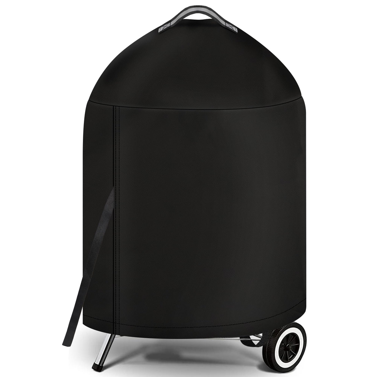 iCOVER Grill Cover for Weber 22 Inch Charcoal Kettle, front view