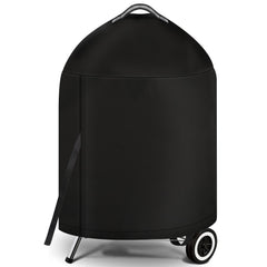 iCOVER Grill Cover for Weber 22 Inch Charcoal Kettle, front view